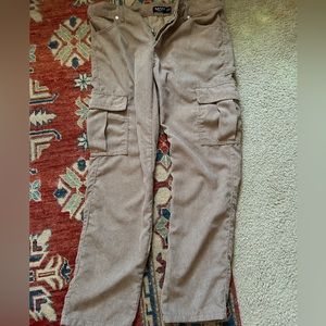 Light brown corduroy cargo pants, Men’s